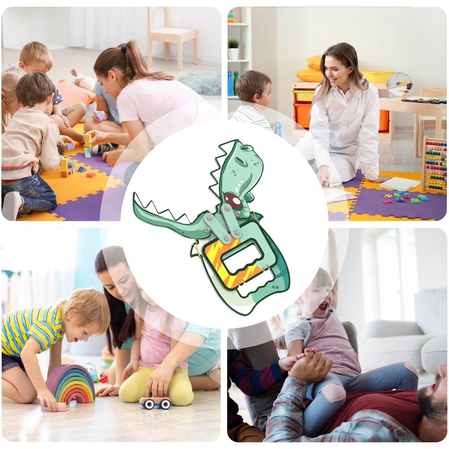 😍Pri kúpe 1 získate 1 zadarmo😍Urob si sám mechanickú spojovaciu hračku dinosaura