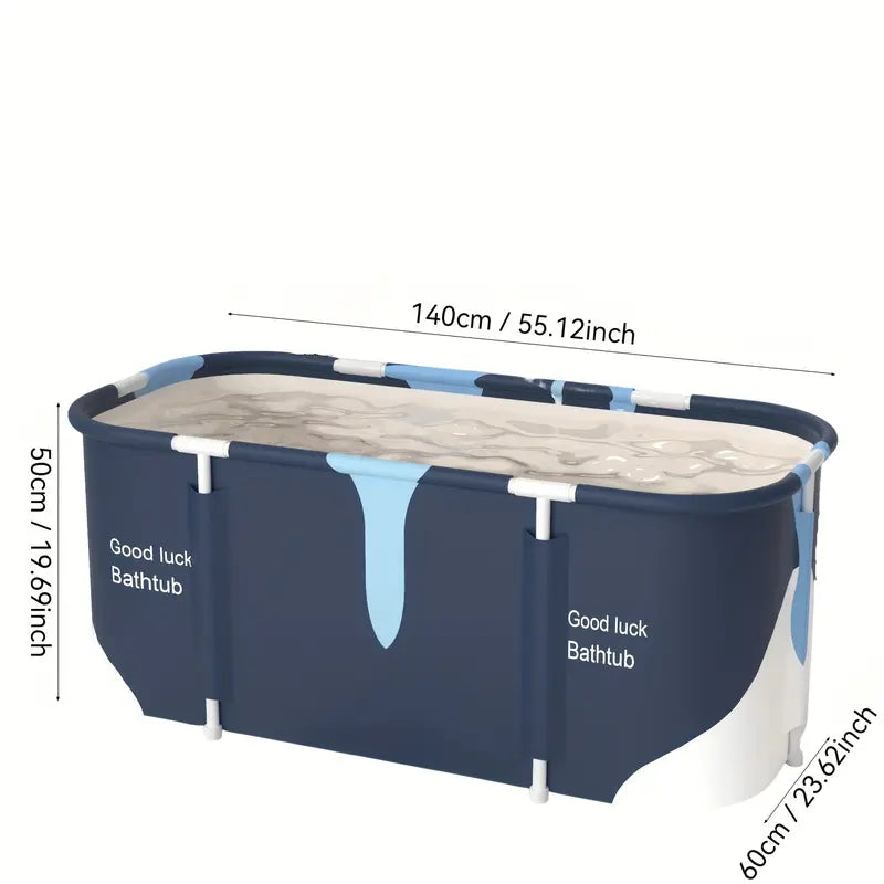 《Direktverkauf ab Werk》Einfach zu installierende, zusammenklappbare Badewanne für Erwachsene – dickes, langlebiges PVC, kein Zusammenbau erforderlich, ideal für den Heimgebrauch und auf Reisen