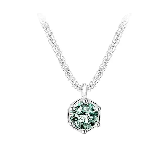 ✨【Compre 1 e leve 1】Colar de diamante em forma de coração e flecha