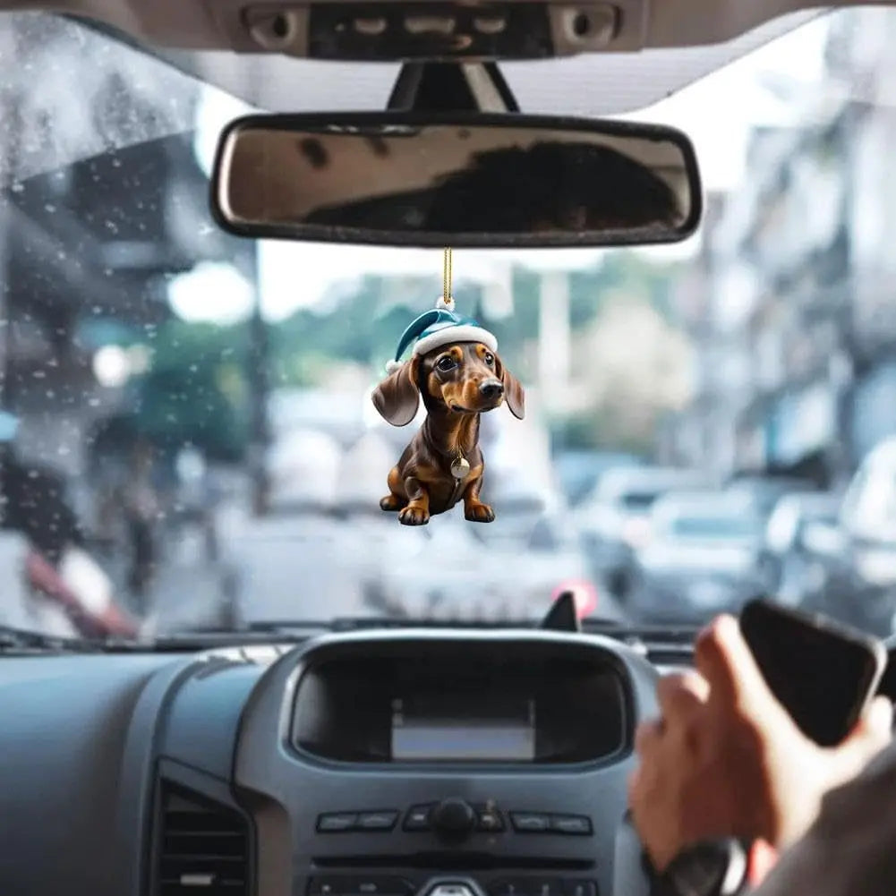 šć9/18 peƧasćš Enfeites de Natal em forma de cĆ£ozinho