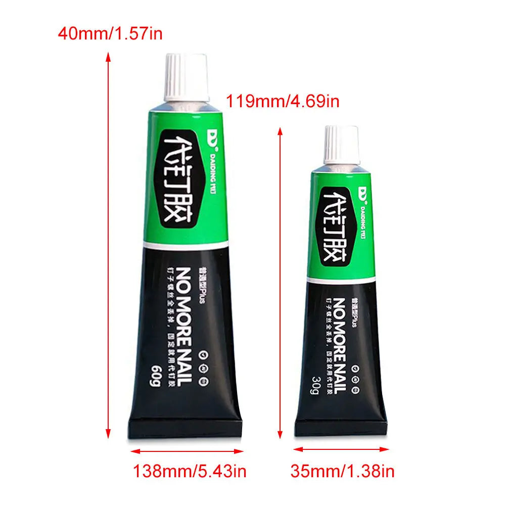 💥✨【Acquista 1 e ricevi 2 gratis】Colla forte per utensili domestici, può sostituire i chiodi, non danneggia il muro