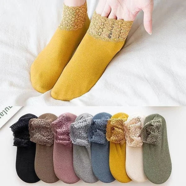 🧦【8/16 árov】 Športové bežné čipkovane ponožky proti zápachu a pohlcovaniu potu