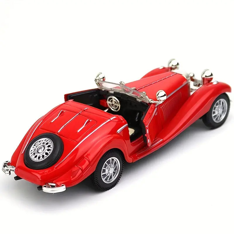 💥💥【Ottimo rapporto qualità-prezzo】Modello di auto classica retrò 500K in lega di alluminio in scala 1:28