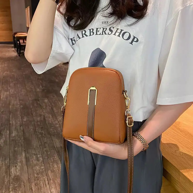 【Secondo pezzo a metà prezzo】👜 Nuova borsa a tracolla da donna in pelle PU alla moda 2025