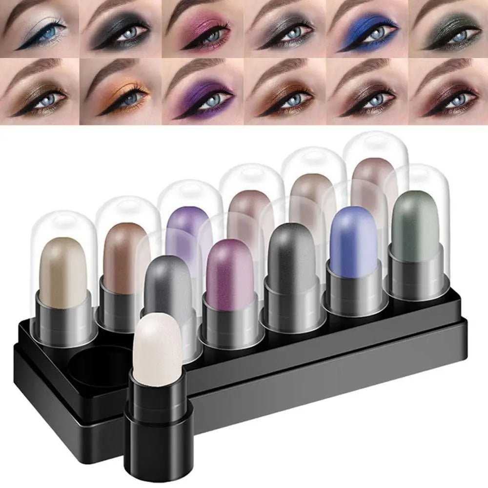 【🏆Artigo mais vendido】✨🌈【12/24/36 cores】Caixa de sombras