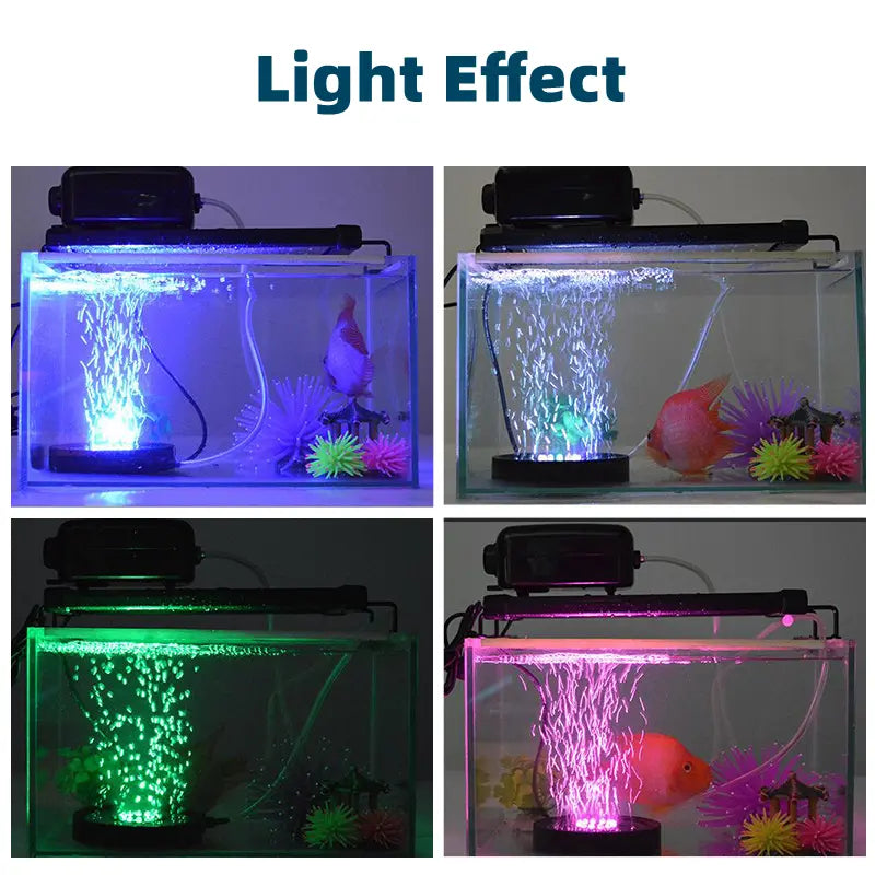 【7 colori, 16 colori】Le luci a LED possono aumentare la quantità di ossigeno nell'acquario