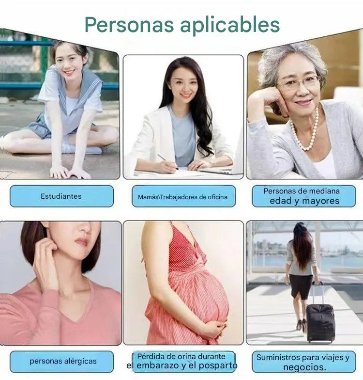🔥🌈【5/10 peças】Almofada lavável de algodão antibacteriano e grafeno