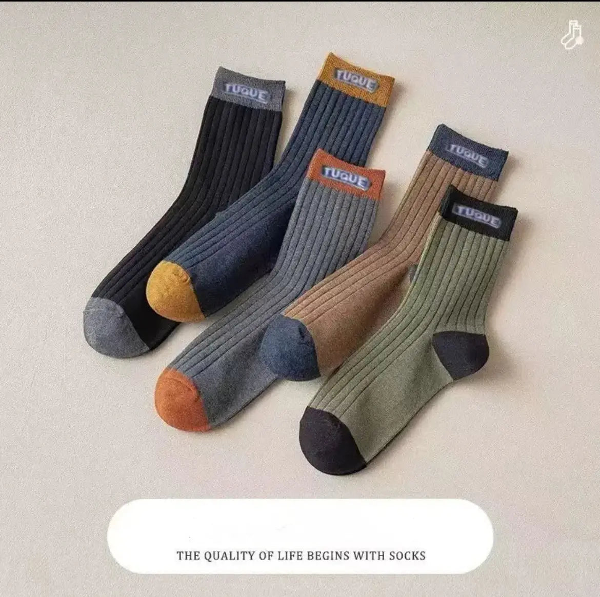😍🧦【10/20 Paare】2025 Neue schweißabsorbierende Deo-Socken aus Baumwolle für Herren