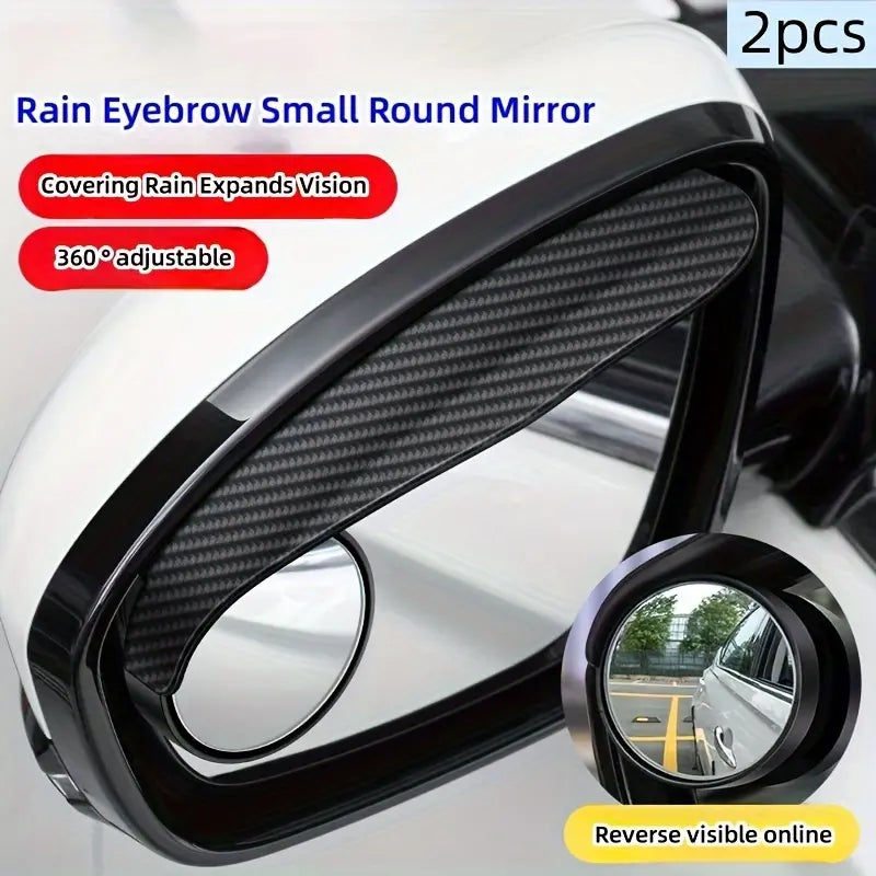 😍🚗【Acquista 1 e ricevi 1 gratis】👍Specchietto retrovisore per auto, regolabile a 360 gradi, piccolo specchio rotondo
