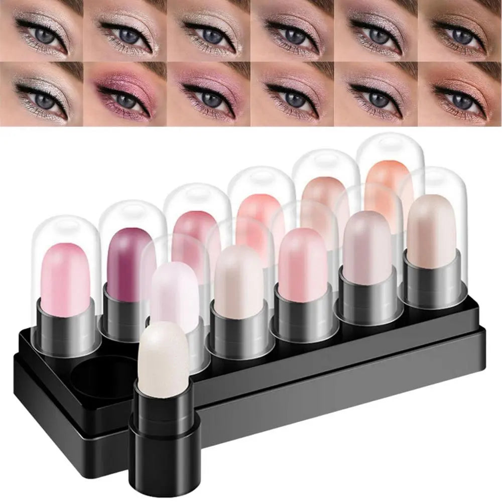 【🏆Artigo mais vendido】✨🌈【12/24/36 cores】Caixa de sombras