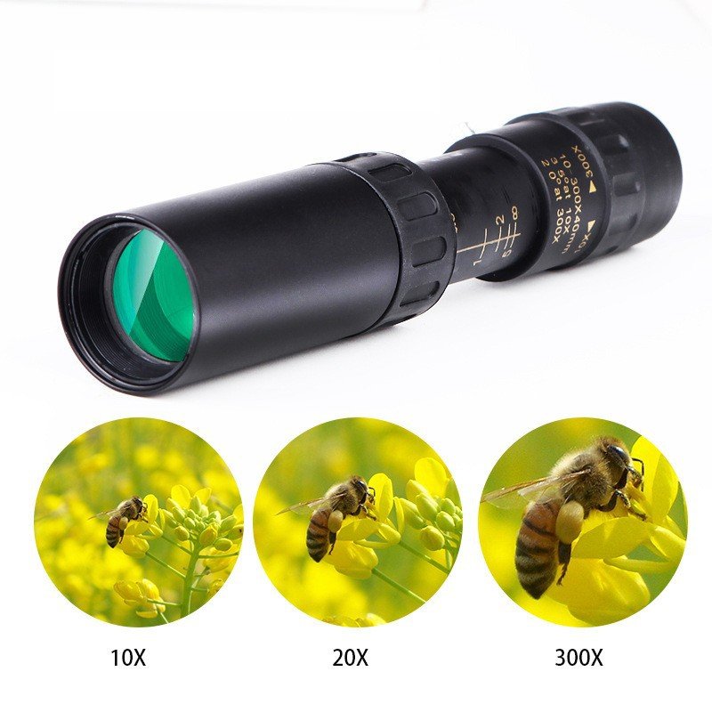 🔥Speciální nabídka🔥Monokulární dalekohled con vysokým rozlišením, zoom 10-300x