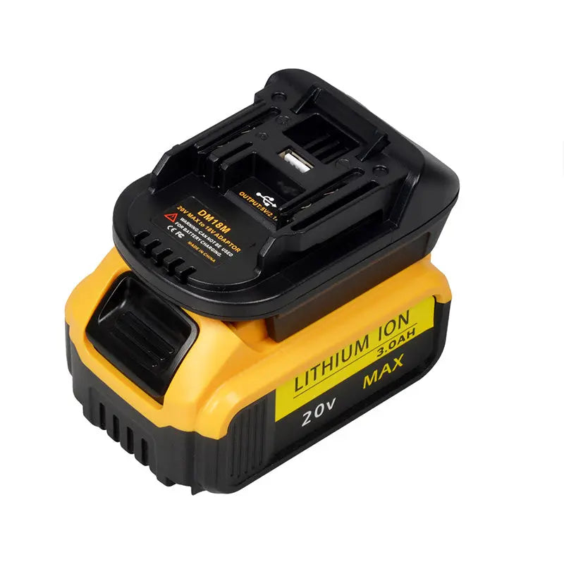 ⚡Adaptador de bateria de lítio para ferramentas de bateria de 18 V