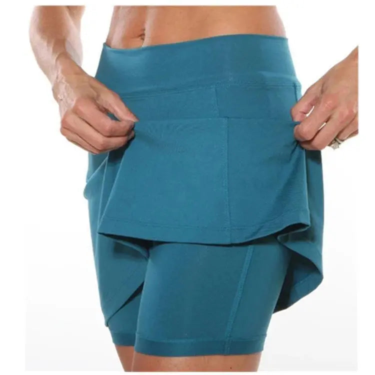đź’•Pantaloni sportivi finti da donna in due pezzi