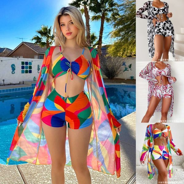 ✨👙 Nové módne trojdielne plavky, k dispozícii viac farieb