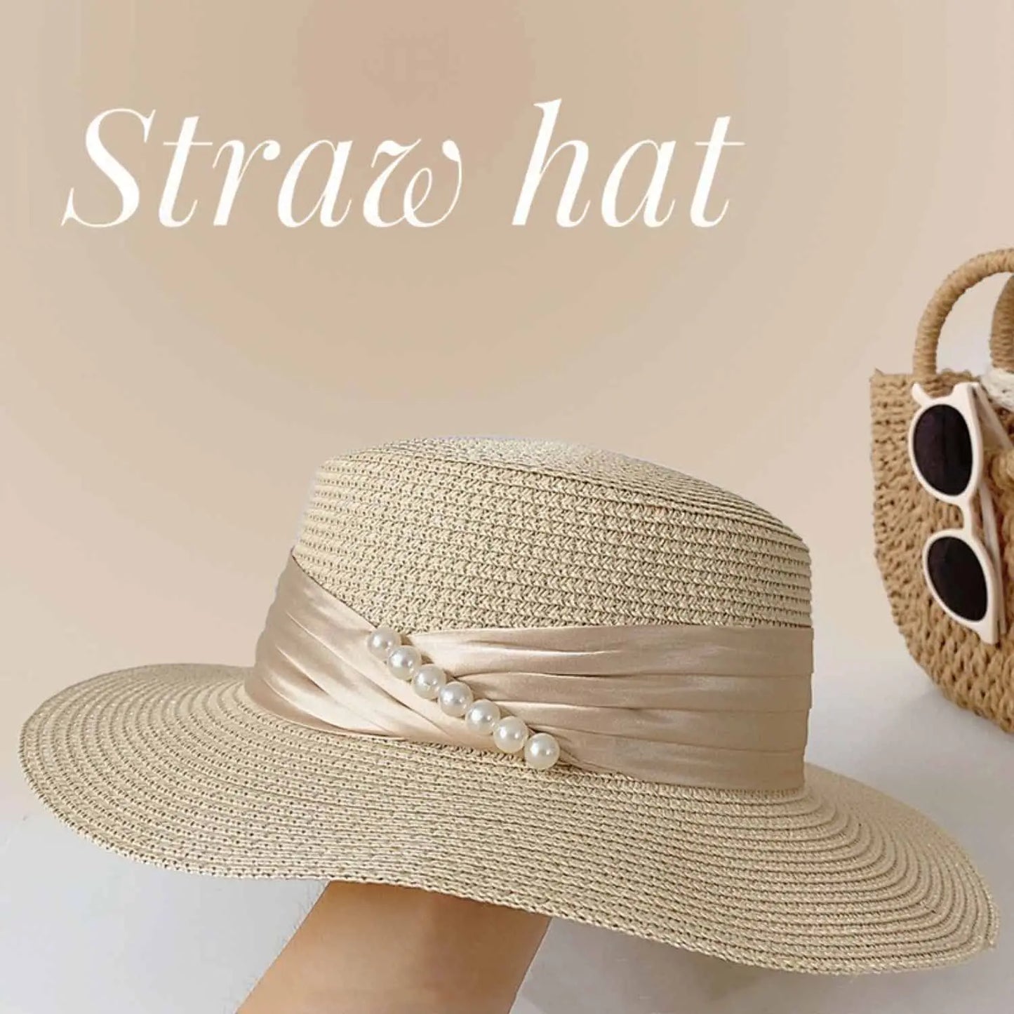 🔥【56-58cm】2025 Nuovo cappello da sole estivo da donna in stile francese
