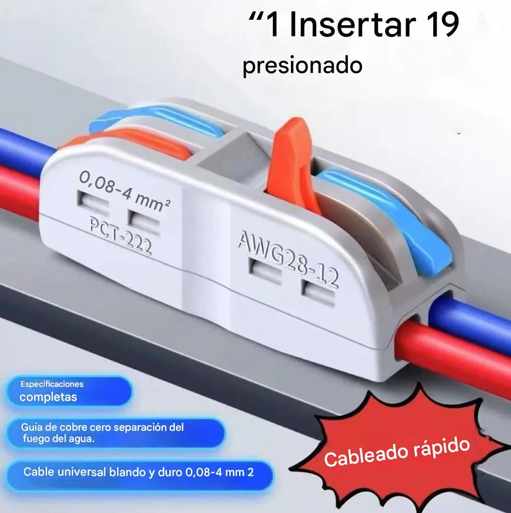 【30/60 pezzi】Connettore per cavi elettrici multifunzionale