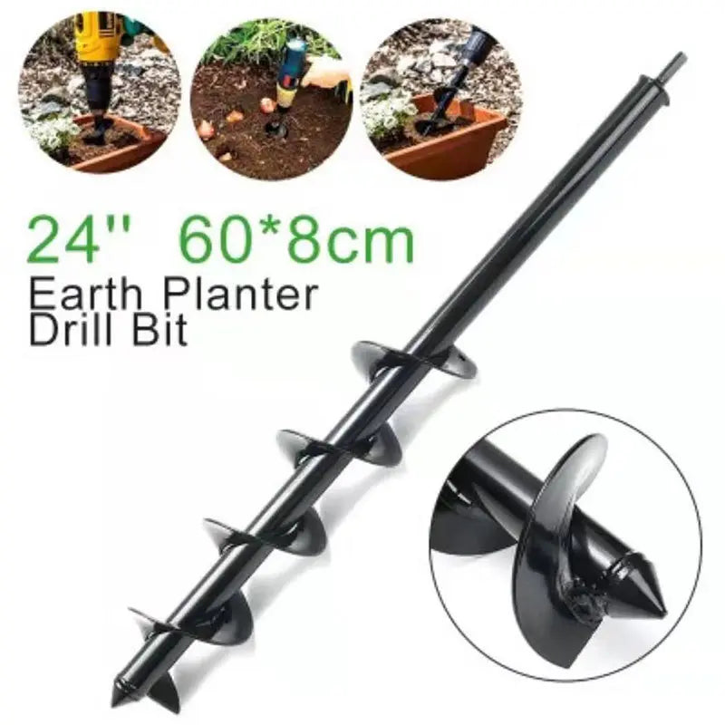 🌱 Attrezzi da giardinaggio Zappe da giardino con asta a spirale
