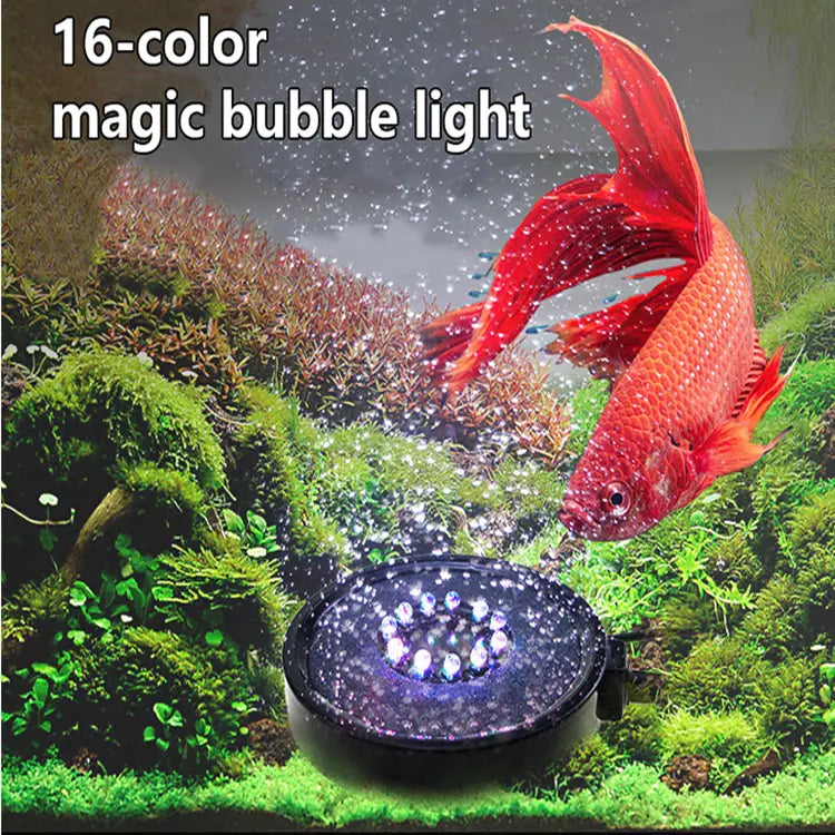 【7 colori, 16 colori】Le luci a LED possono aumentare la quantità di ossigeno nell'acquario