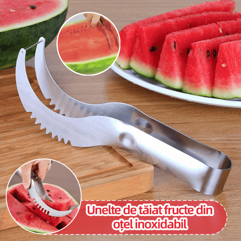 【💥Acquista 1 e ricevi 1 gratis】Coltello per anguria a forma di mulino a vento in acciaio inossidabile, accessori da cucina