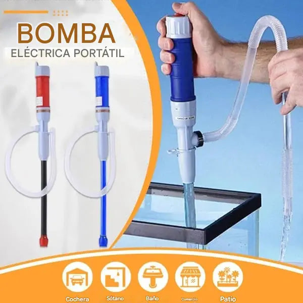 Pompa elettrica portatile ecologica per l'acqua
