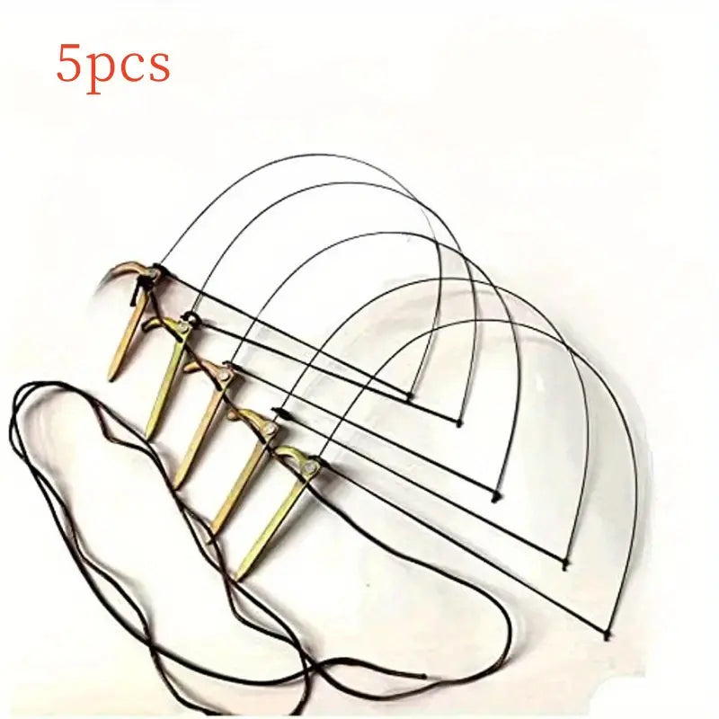 🦆🐓【5/10/20 peças】Armadilha para aves de tamanho médio, adequada para galinhas, faisões, patos-reais, perdizes e patos.