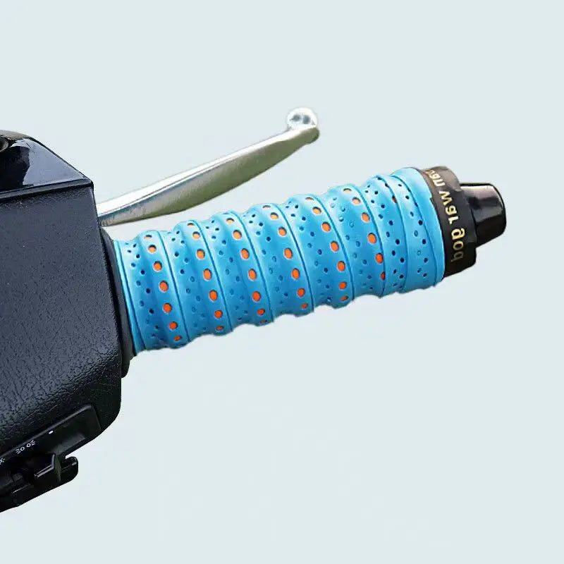 💯Fita de silicone macio antiderrapante para guiador de moto/bicicleta