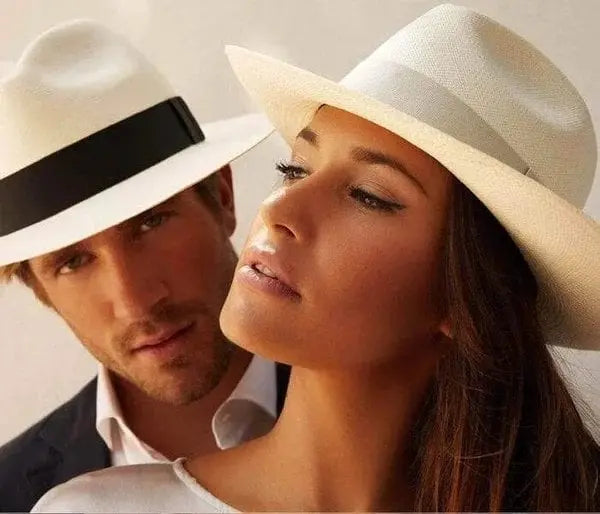 🌿 【56-58 cm】Cappello di palma intrecciato a mano dall'Ecuador.