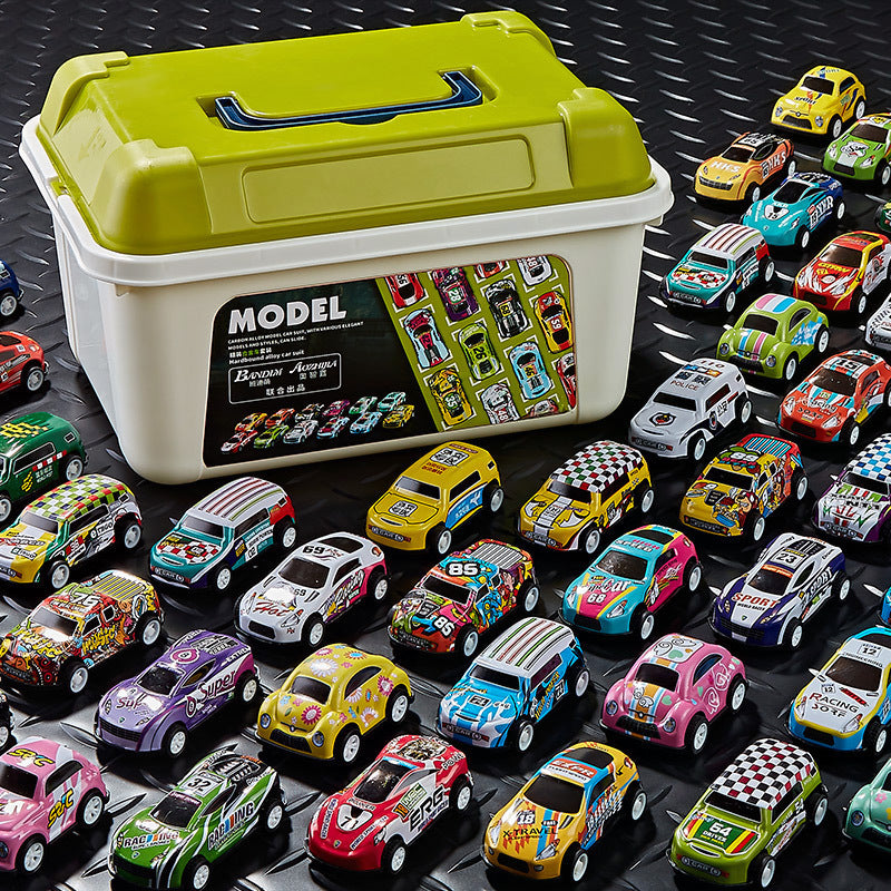 【30 áut🚗 + Box🎁】Autíčka úložným boxom