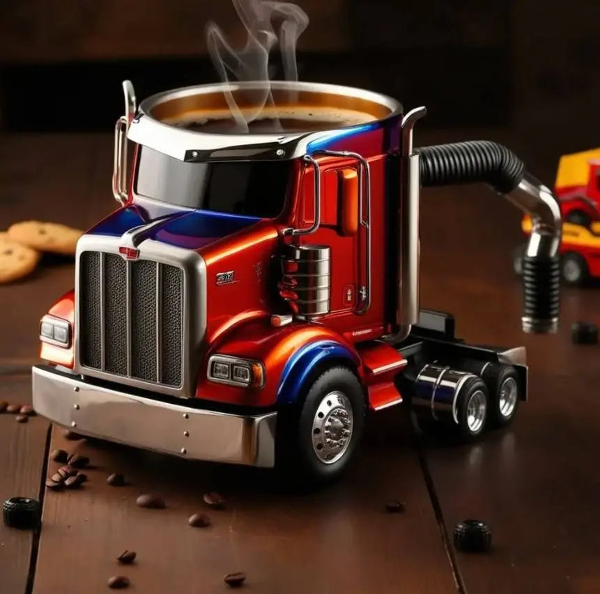 🚛 Tazze da caffè fatte a mano per semirimorchi
