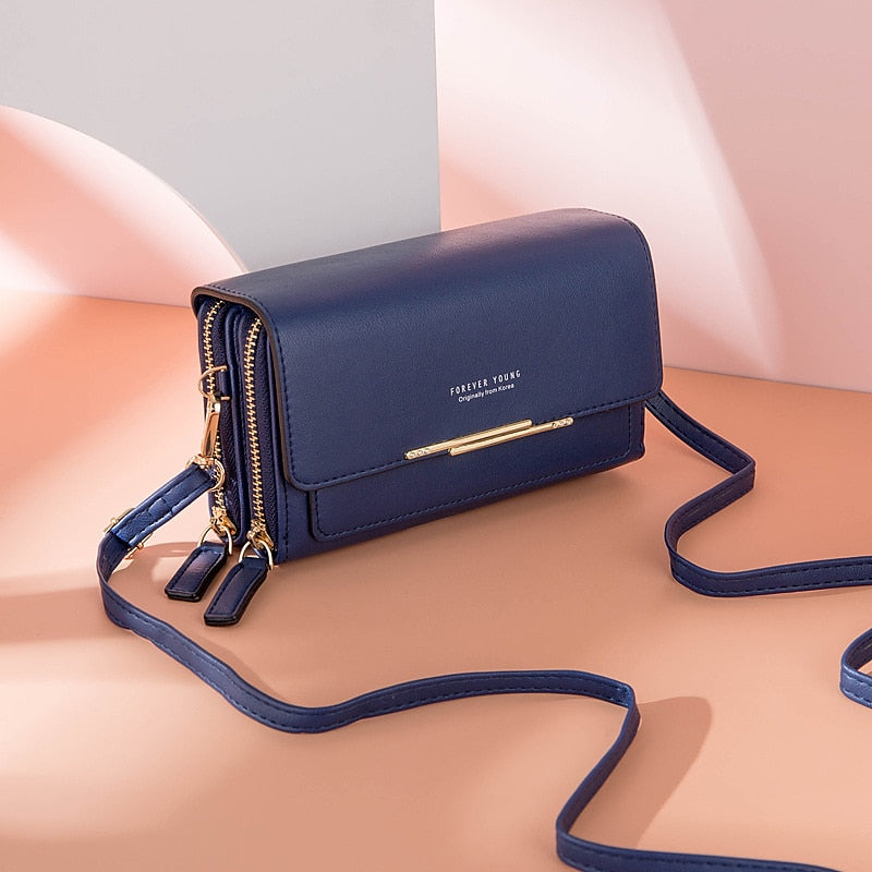 💼 Borsa a tracolla in pelle multistrato di grande capacità