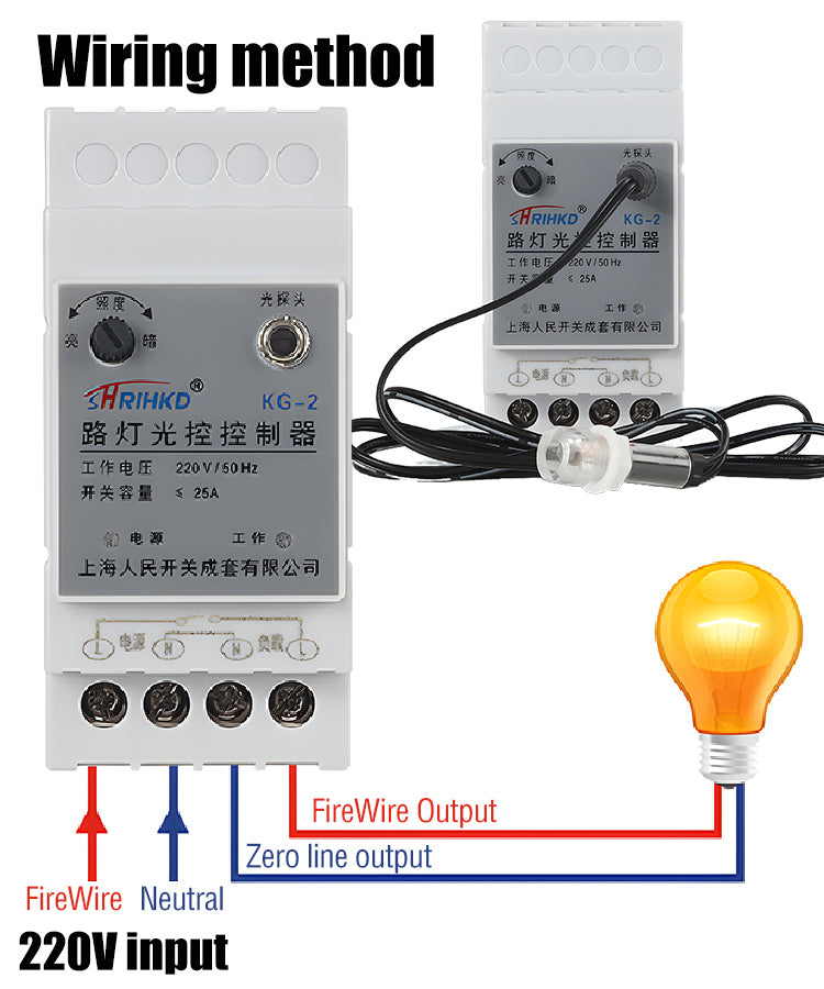💡Controller luci per lampioni e luci da giardino