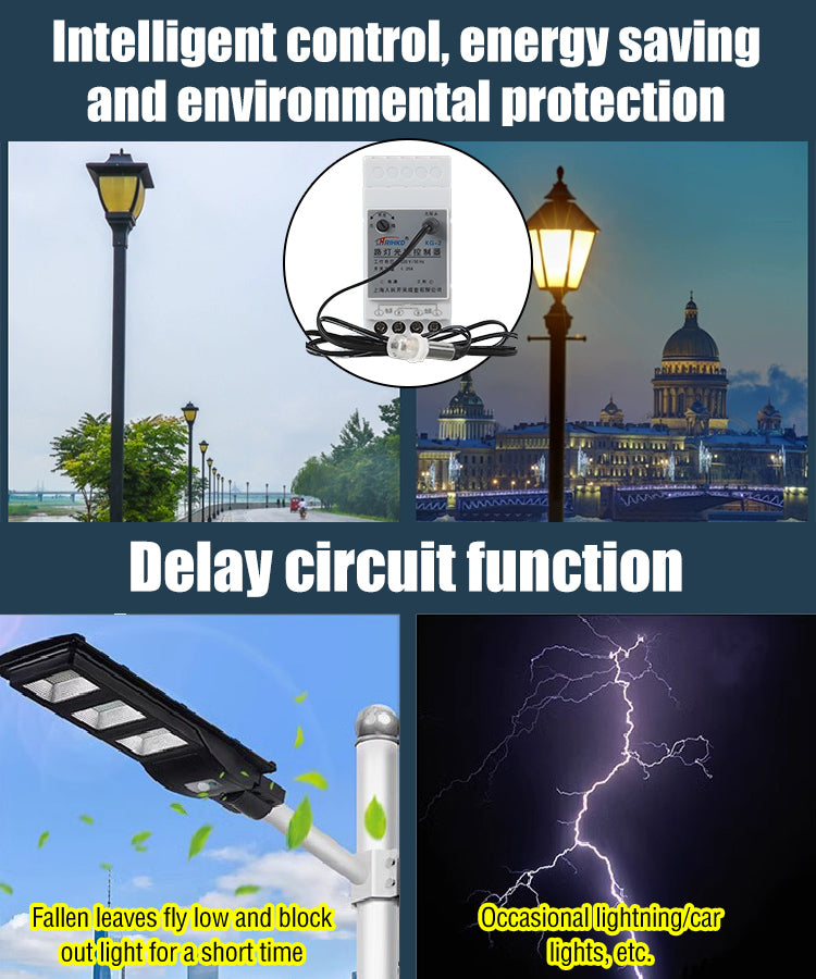 💡Controller luci per lampioni e luci da giardino