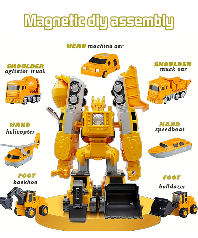 【✨2025 NOVITÀ】🎁【26/35 articoli】Giocattoli educativi magnetici Transformers