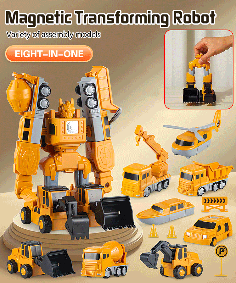 【✨2025 NOVITÀ】🎁【26/35 articoli】Giocattoli educativi magnetici Transformers