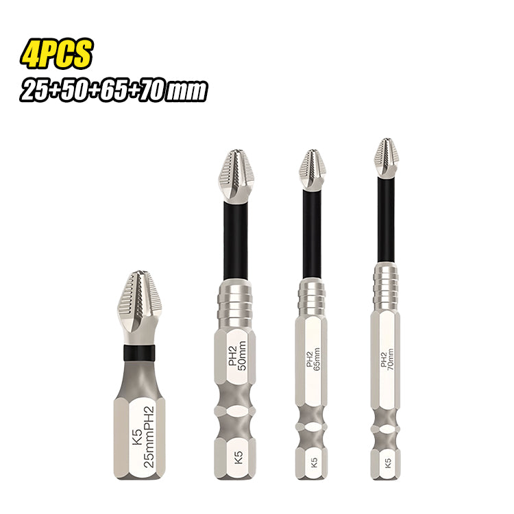 Cacciavite Phillips antiscivolo e resistente agli urti, magnete potente e trapano elettrico super resistente