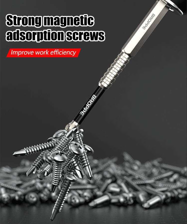 Cacciavite Phillips antiscivolo e resistente agli urti, magnete potente e trapano elettrico super resistente
