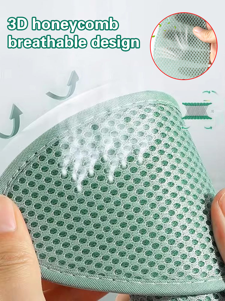 【20 paia】 La soletta interna in rete di assenzio flessibile e traspirante assorbe il sudore e previene i cattivi odori dei piedi.