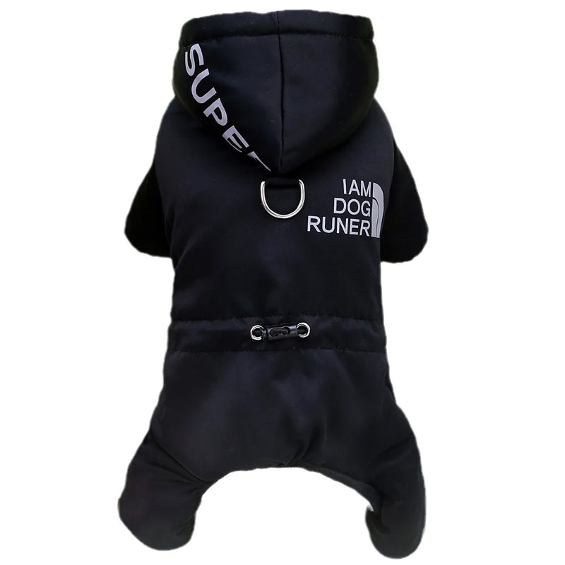 🐕Roupa quente de inverno para cães pequenos e médios❄️---com faixas refletoras, tecido triplamente impermeável e disponível em várias cores