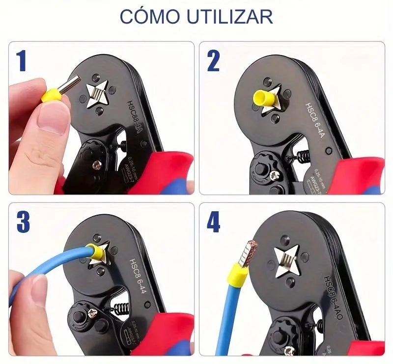 👉👍【1200 pezzi】Pinze per crimpatura di tubi