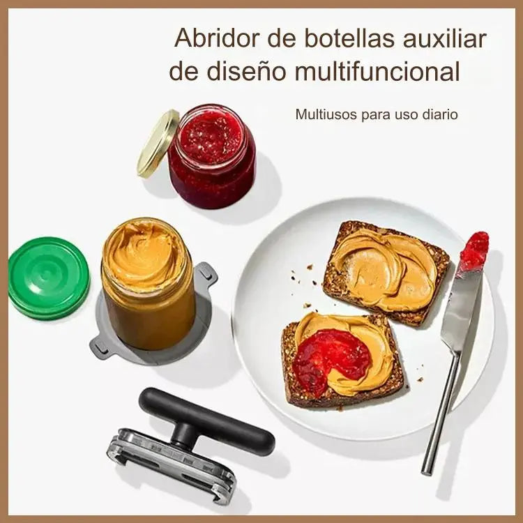 Abre-latas de cozinha que poupa trabalho