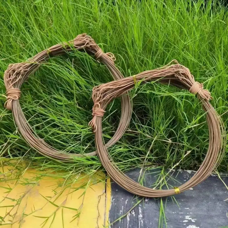 🐰🐔 Corda di cattura per esterni per polli, anatre e piccioni, 7 trappole ciascuna.
