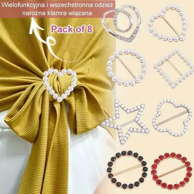 💟【8/16 pezzi】Bottoni multifunzionali, legati agli angoli dei vestiti