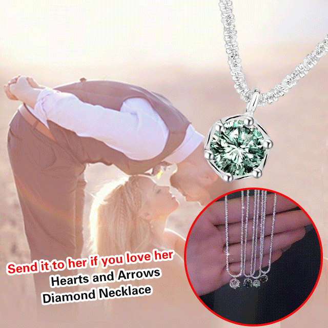 ✨【Compre 1 e leve 1】Colar de diamante em forma de coração e flecha