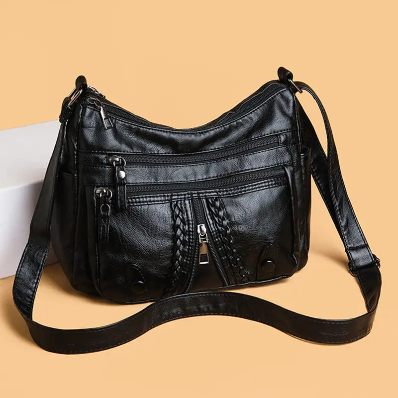 🔥【Acquista 1 e ricevi 1 gratis】Nuova borsa da donna 2025 con più tasche, grande capacità, può essere portata su una spalla o a tracolla.