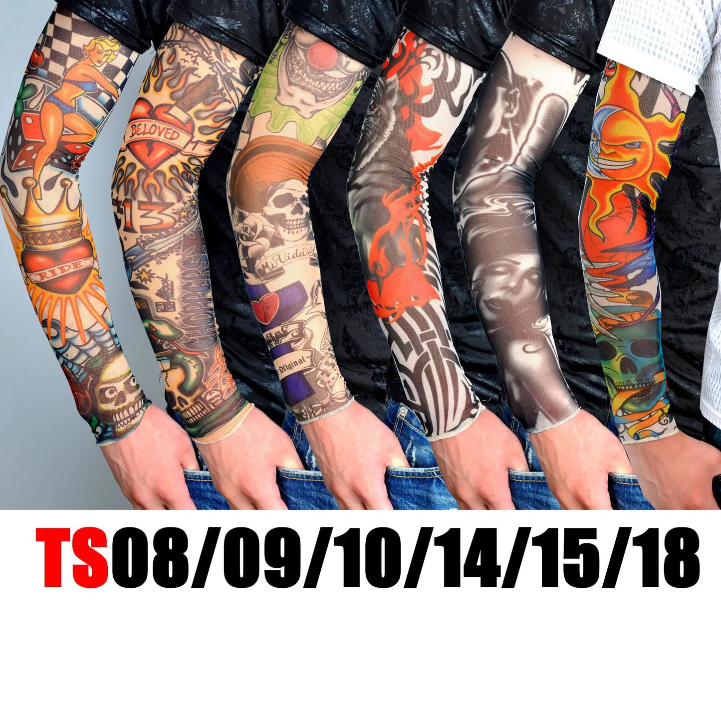 šļøš„ćEmbalagem com 12ćšProteção solar para tatuagem e braƧo