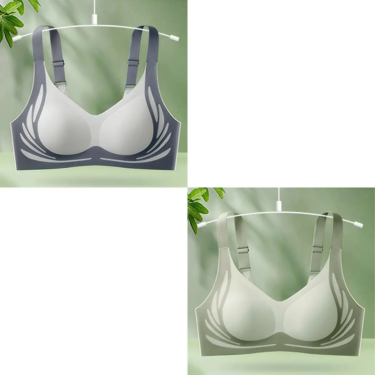đăConfezione da 4ăReggiseno intero senza ferretto da donnaâ¤ď¸ă40-85 kgă