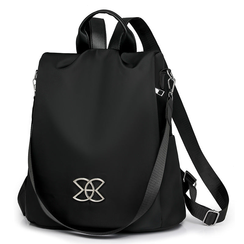 Borsa a tracolla leggera antifurto multifunzionale di grande capacità in tessuto Oxford