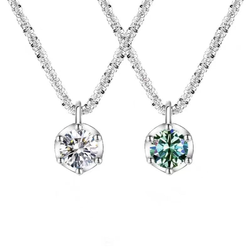 ✨【Compre 1 e leve 1】Colar de diamante em forma de coração e flecha