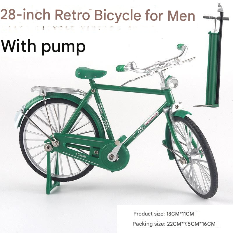 【2 vehicule】 Replica 1:1, îmbinare manuală, model de bicicletă cu 28 de bare