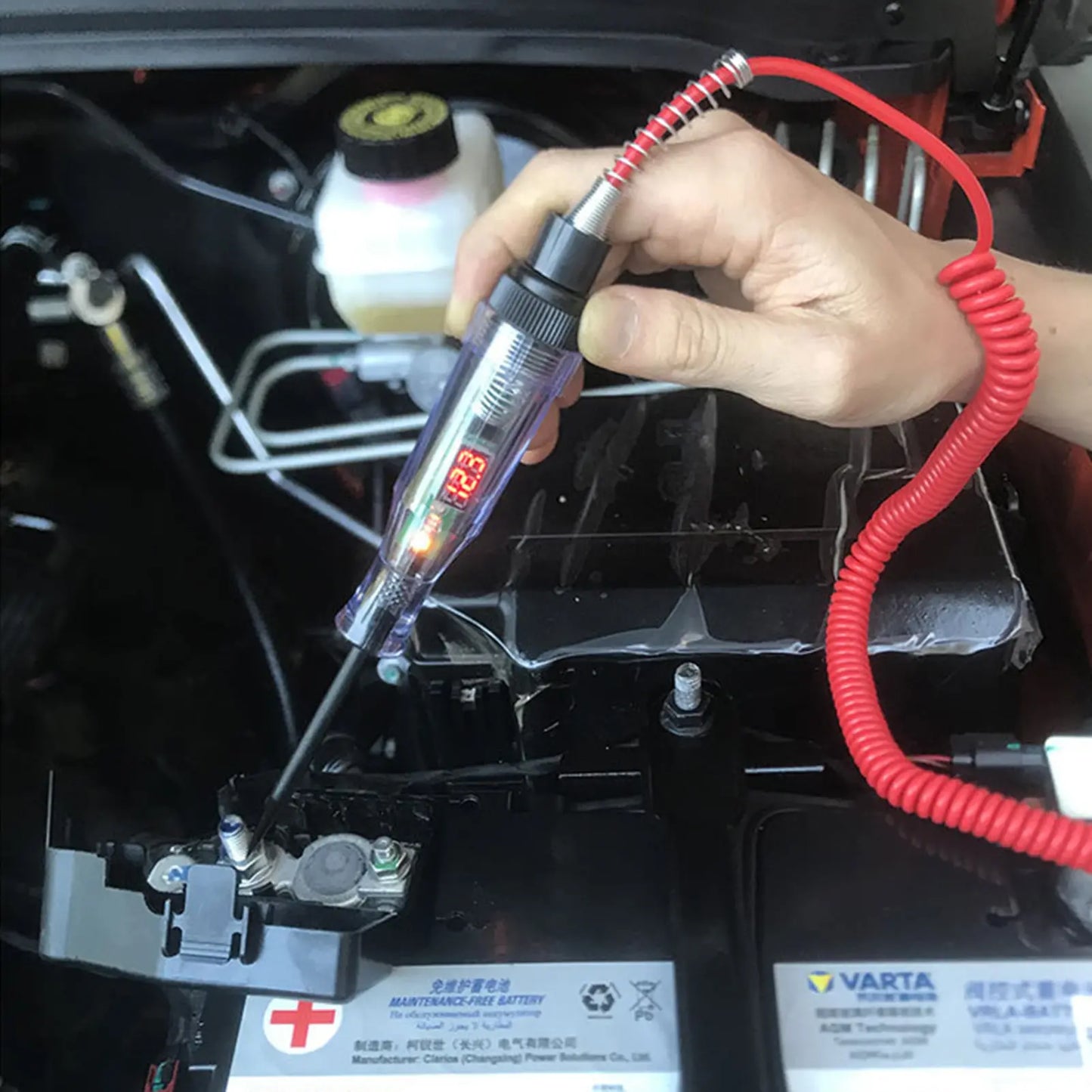 Kfz-Stromkreistester Stift Spannungsstift 12-24V